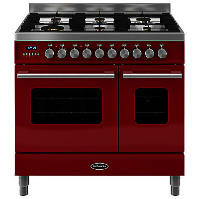 Britannia RC-9TG-DE Delphi Dual Fuel Range Cooker Gloss Red Britannia RC-9TG-DE Delphi Dual Fuel Range Cooker Gloss Red